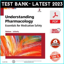 Test Bank for Understanding Pharmacology Essentials for Medication Safety, 2nd Edition M. Linda Workman - PDF