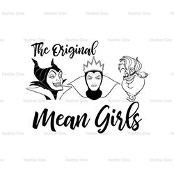 The Original Mean Girls Villains SVG