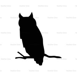 Harry Potter Hedwig Owl SVG Vector Silhouette