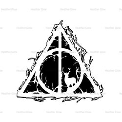 Harry Potter Deathly Hallows With Deer Sign SVG Digital Files