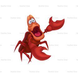 Sebastian King Hermit Crab Disney Crab PNG