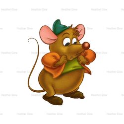 Gus Gus Disney Cinderella Fat Mouse Clipart PNG