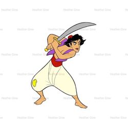 Aladdin With His Sword Disney Cartoon Transparent PNG