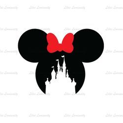Minnie Mouse Magic Kingdom SVG