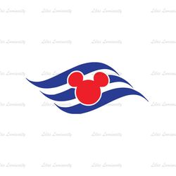 Disney Cruise Line Logo Mickey Mouse SVG