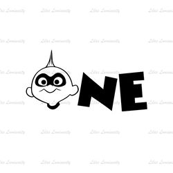 The Incredibles Birthday One JackJack Parr SVG