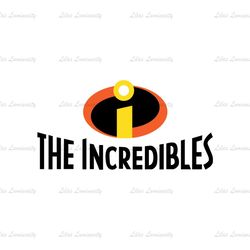 Disney The Incredibles Logo SVG