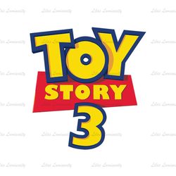 Disney Cartoon Toy Story 3 Logo Vector SVG