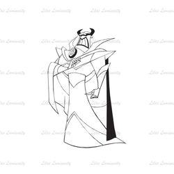 Disney Cartoon Toy Story Character Emperor Zurg Toy Silhouette SVG