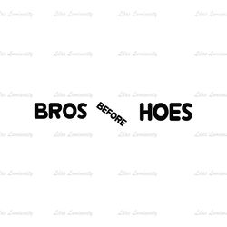 Bros Before Hoes Toy Story Logo Silhouette SVG