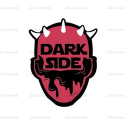 Darth Maul Dark Side Star Wars Movie SVG
