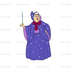 Fairy Godmother Cartoon Disney Cinderella PNG