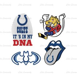 It is in my DNA Indianapolis Colts svg, Colts svg, Sport svg, Nfl svg, Colts Logo SVG Cricut Files