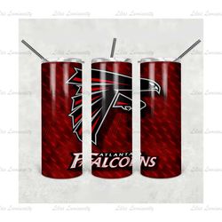 Atlanta Falcons Tumbler Wraps ,Falcons Logo, Nfl Tumbler Png Tumbler, Sport Png, Atlanta Falcons 20oz, Atlanta Falcons D