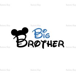 Big Brother Mickey Mouse SVG