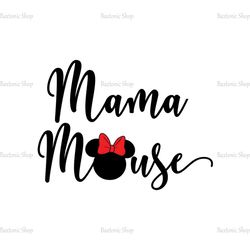 Mama Minnie Mouse SVG