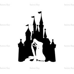 Rapunzel Disney Princess Castle SVG