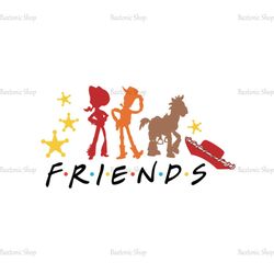Sheriff Woody Friends Toy Story Disney Pixar SVG Cut File