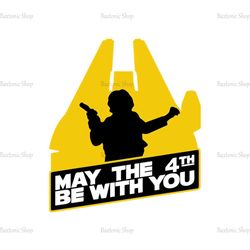 May The 4th Be With You Happy Star Wars Day SVG