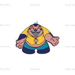 Disney Dr. Jumba Jookiba Lilo Stitch Cartoon Character SVG