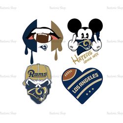 Los Angeles Rams Bundle Svg, Sport Svg, Rams Logo Svg,Los Angeles Rams Mickey Svg, Los Angeles Rams Logo Svg, RamsSkull
