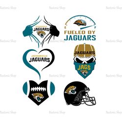 Jacksonville Jaguars Svg, Fueled By Jaguars SVG, NFL svg, Football Svg Files, Cut files, Vector Cut File logo