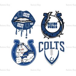 Indiana Polis Colts Blue Mascot SVG, Football Colts Team Logo SVG, Colts svg, Sport svg Digital Download File