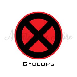 Avengers Superhero Cyclops Logo SVG