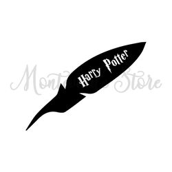Harry Potter Feather Quill Pen Logo SVG Vector