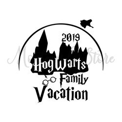 Hogwarts Wizarding School 2019 Family Vacation SVG