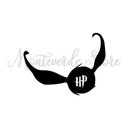 HP Harry Potter Golden Snitch The Magic Ball SVG Vector Cut Files