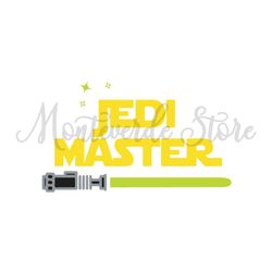 Jedi Master Star Wars Movie Design SVG