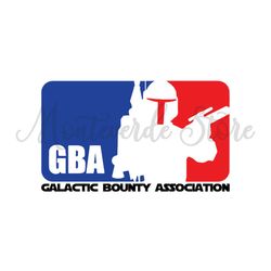 Star Wars Movie GBA Galactic Bounty Association SVG