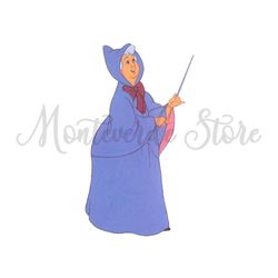 Fairy Godmother Disney Cartoon Character PNG