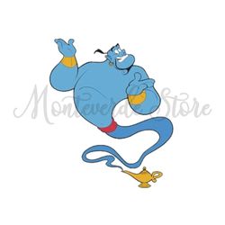 Genie The Magic Oil Lamp Jinn Disney PNG Clipart