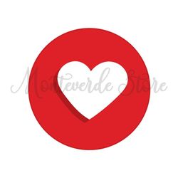 Alice In Wonderland Valentine Day Heart Icon SVG