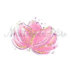 Alice In Wonderland Tea Party Pink Lotus Clipart PNG