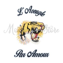 L Aveugle Par Amour Logo Png, Logo Png, Tiger Design, Brand Logo Png, Luxury Png, Fashion Logo Png211