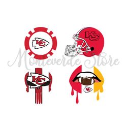 Chiefs Helmet SVG, Kansas City Chiefs Helmet SVG, Chiefs Football NFL SVG PNG Instant Digital Download