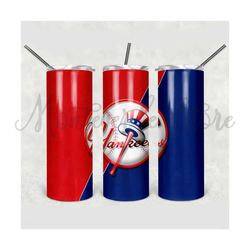 New York Yankees Tumbler, New York Yankees Wrap, New York Yankees Design, MLB Tumbler Png, Sport Tumbler, Mlb Wrap, Mlb