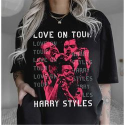 Vintage Harry 90s T-Shirt, Harry One Direction Shirt, One Direction Merch, 1D Gift, Gift For Fan 1D, Gift For Mom 1