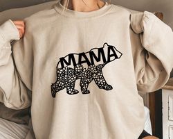 Mama Bear sweatshirt, Mothers Day Gift, Mama Bear Crewneck, Cute Mama Shirt, Mom Life Sweatshirt, New Mom Gift, Baby Sho