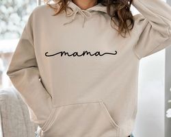 Mama Hoodie, Mom Hoodie With Names,Personalized Mama Hoodie, Custom Mama Hoodie, Mothers Day Hoodie, Mama With Children
