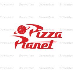 Alien Pizza Planet Disneyland SVG