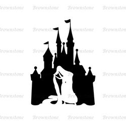 Rapunzel Disney Princess Castle SVG