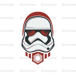 Star Wars Stormtrooper Red Black Helmet Star Wars Movie SVG
