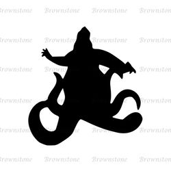 Ursula Sea Witch Disney Little Mermaid Villain SVG