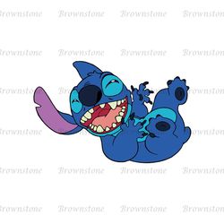 Laughing Stitch Disney Cute Alien Dog SVG