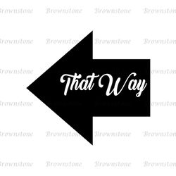 That Way Stick Figure Vector Alice In Wonderland SVG