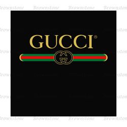 Gucci Yellow Logo SVG, Gucci Logo SVG, Gucci SVG, Logo SVG, Fashion Logo SVG, Brand Logo SVG, Gucci Cricut 22